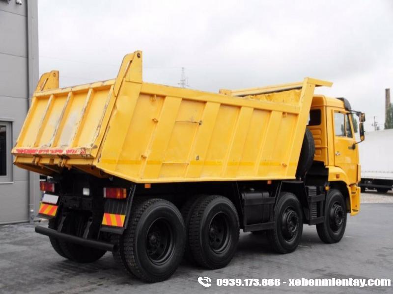 Xe Ben 4 chân Kamaz 6540 20 tấn